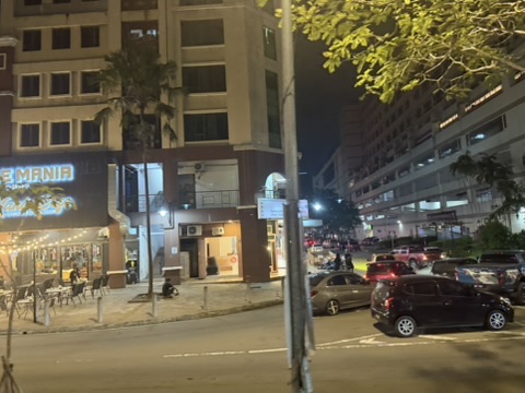 コタキナバル市街の夜景